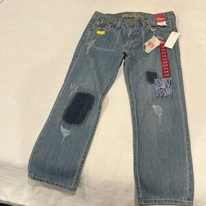 NWT Old navy jeans with color patches